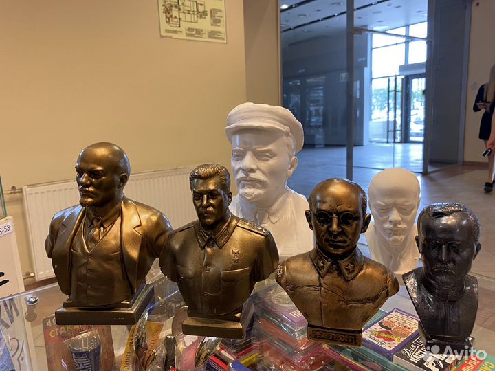 Бюст Сталин, Ленин, Дзержинский, Берия