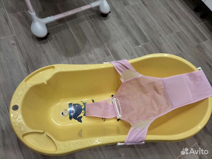 Детская ванночка с гамаком
