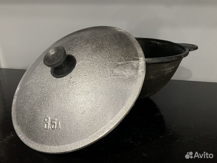 Казаны чугунные узбекские от 3 литров оригинал