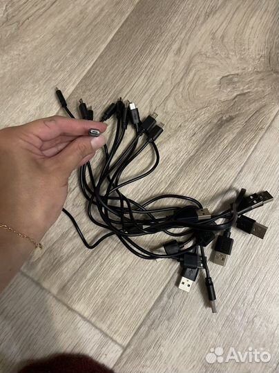 Провода Micro usb и Type-C короткие