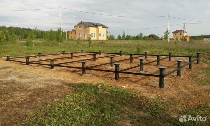 Винтовые (буровые) сваи