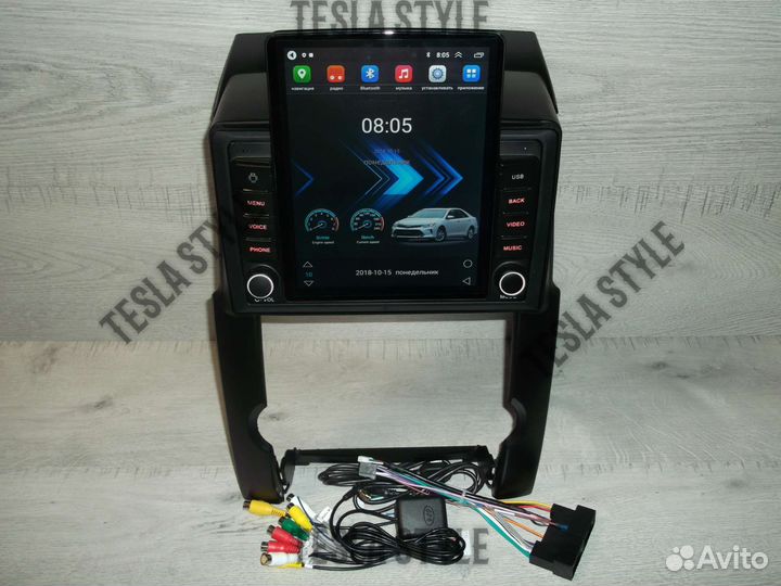 Магнитола Kia Sorento Tesla Android GPS