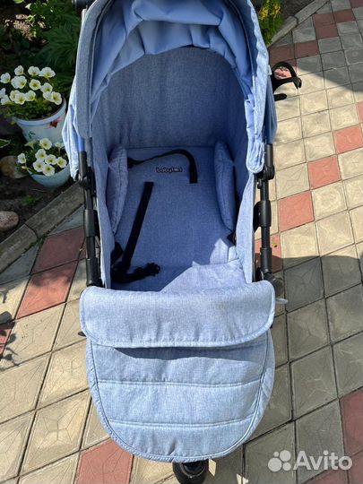Прогулочная коляска Babyton Trio Denim