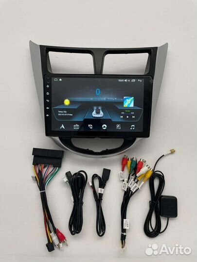 Магнитола хендай солярис андройд