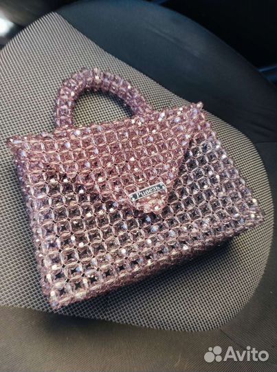 Изготовление сумок из бусин