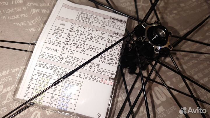 Комплект колёс Crank Brothers Lithium 27.5