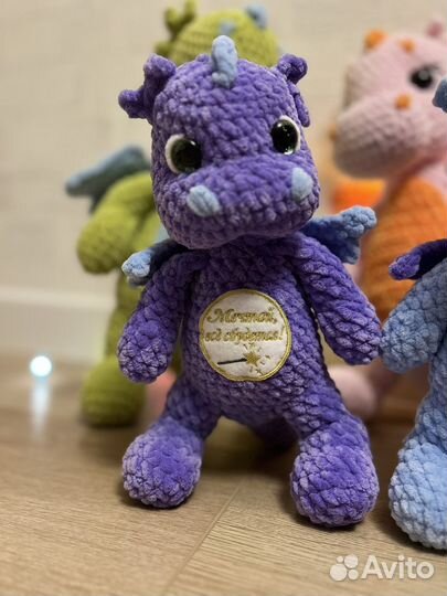 Вязаные игрушки ручной работы