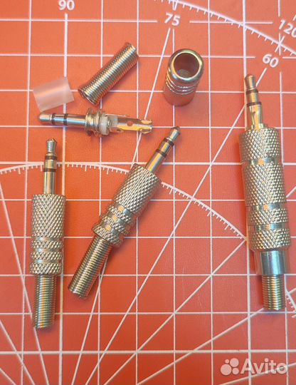 Коннектор, Jack 3,5мм, стерео