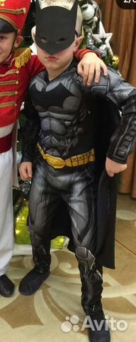 Костюм карнавальный бетмена 128