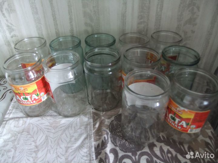 Банки стеклянные