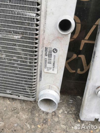 Радиатор охлаждения бмв E65 дизель
