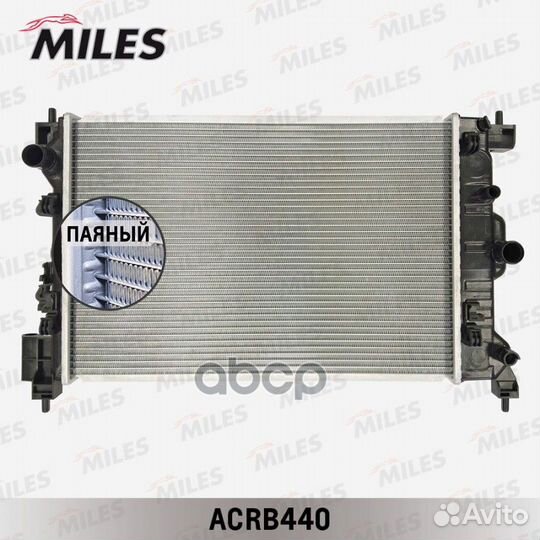 Радиатор двигателя acrb440 Miles
