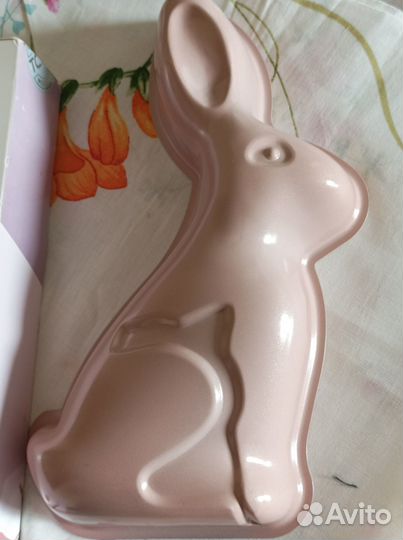 Tchibo Форма для выпечки кролик металл новая
