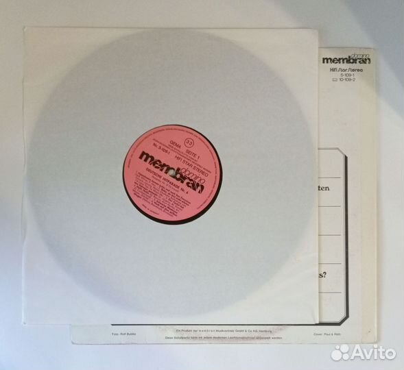 LP сборник Deutsche Hitparade Vol. 6 Vocal / 1974