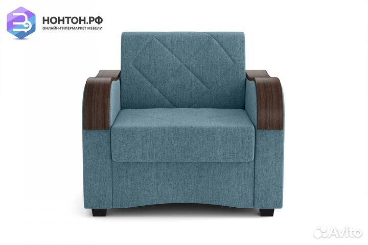 Кресло пантограф Марракеш синее