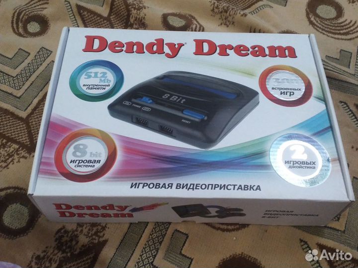 Игровая приставка dendy sega 8 бит