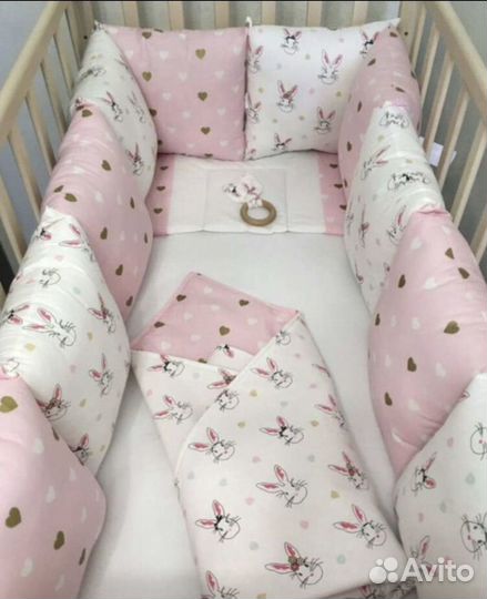 Бортики в детскую кроватку