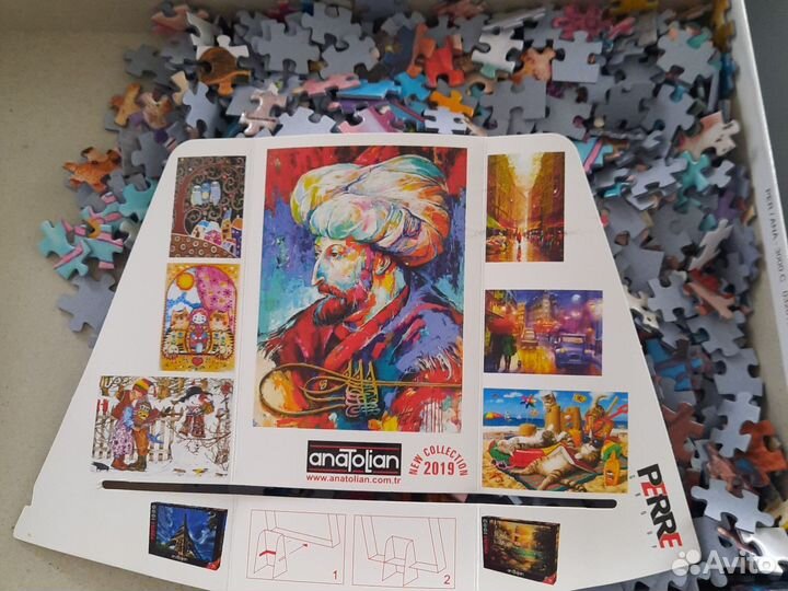 Пазлы anaToLian, hatber, Trefl,Step puzzle