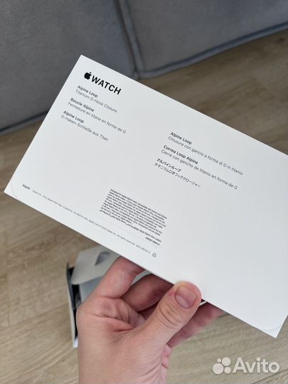 Оригинальный ремешок для apple watch ultra 49mm M