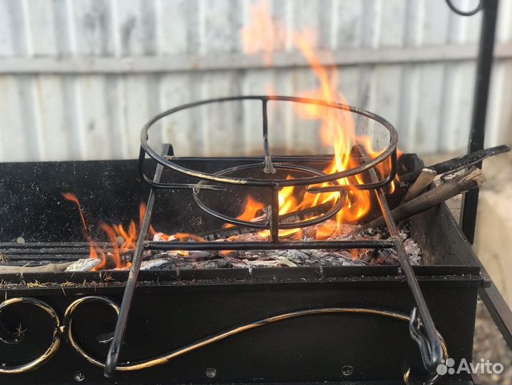 Мангал доставка на участок