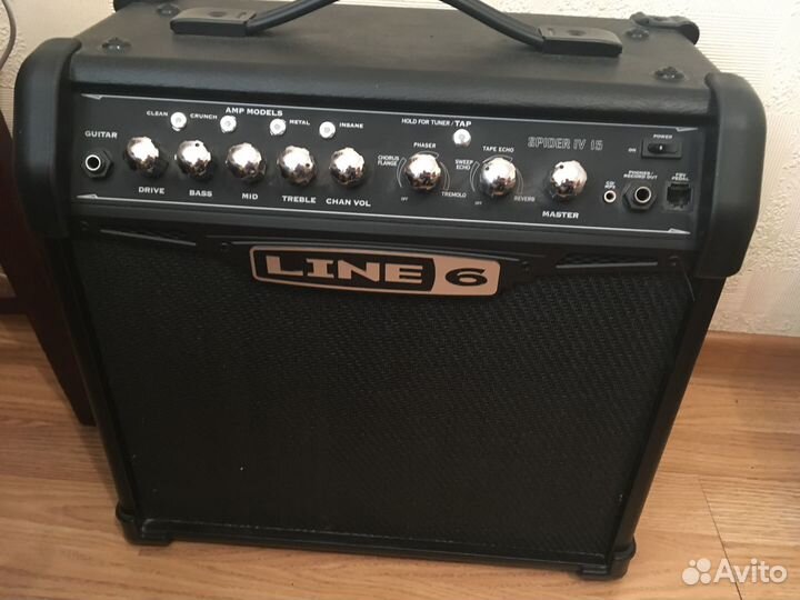 Line 6 spider IV 15 моделирующий гитарный комбо ус