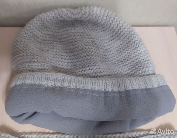 Комплект шапка и снуд