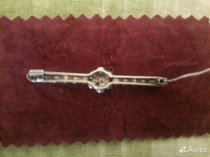 Брошь серебро винтаж