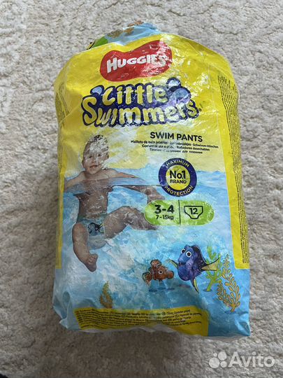 Подгузники трусики для плавания