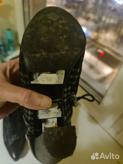 Ботильоны натуральная кожа 38