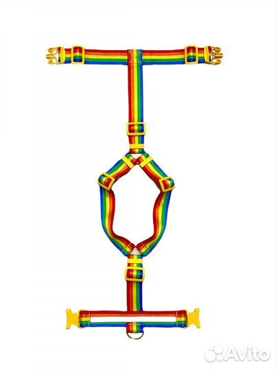 Н образная шлейка для собак + благотворительность