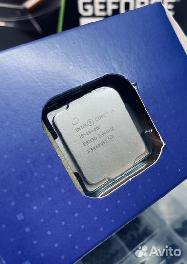 Процессор Intel Core i5 10400f новый + Box кулер