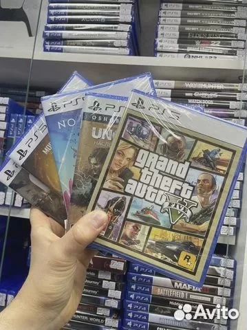 PS5 игры GTA и другие, обмен - прокат