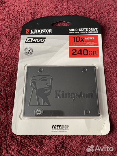 Новый Ssd Kingston A400 240Gb