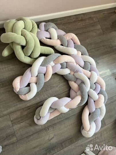 Бортики косички