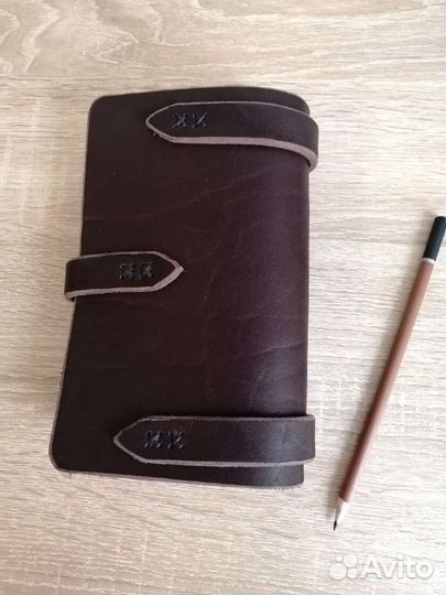 Блокнот ручной работы из натуральной кожи