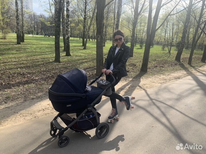Коляска-люлька peg perego book plus S