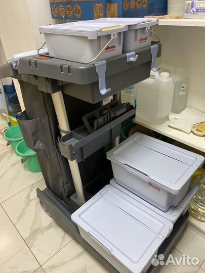 Тележка уборочная Vileda