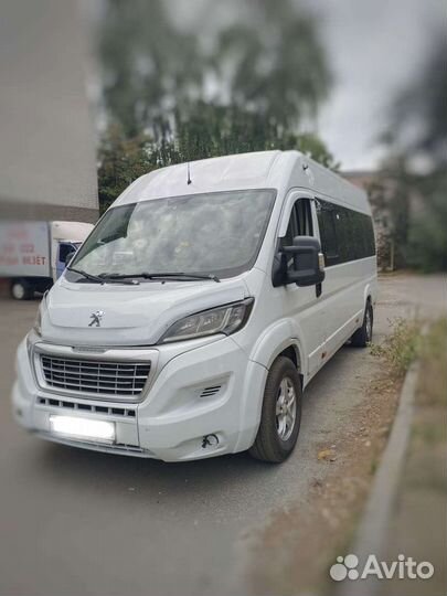 Водитель со своим микроавтобусом турист