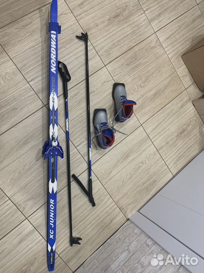 Беговые лыжи, полный комплект