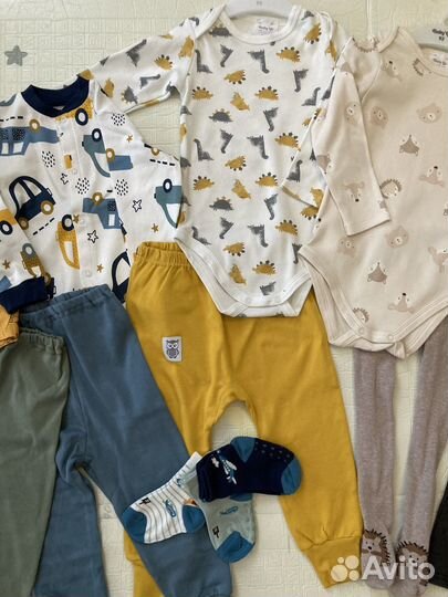 Новый большой пакет одежды 86-92 для мальчика