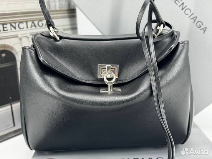 Женская кожаная сумка Balenciaga Rodeo