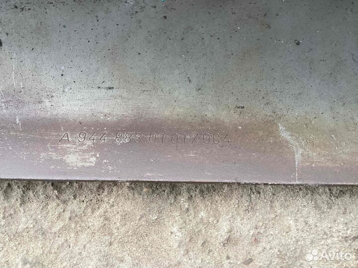 Накладка/расширитель бампера (разное) Mercedes-Ben