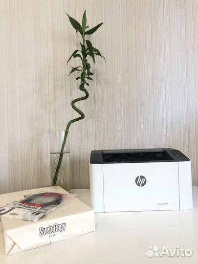 Принтер лазерный HP Laser 107wr (Новый)