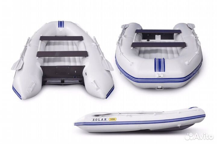 Лодка пвх Solar 330 К (оптима)