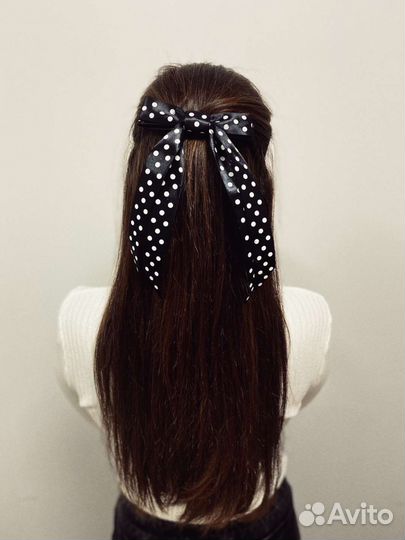 Бантики ручной работы на заколках