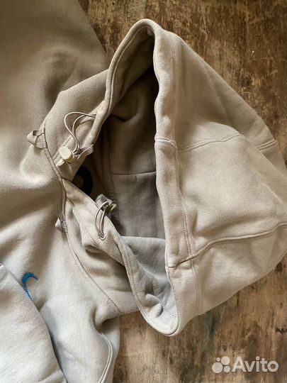 Худи OFF-White x Nike Graffiti Hoodie Beige