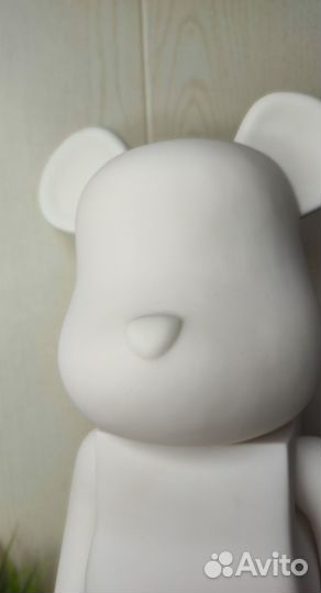 Медведь bearbrick 55 см для росписи