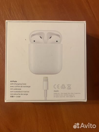 Наушники apple airpods 2