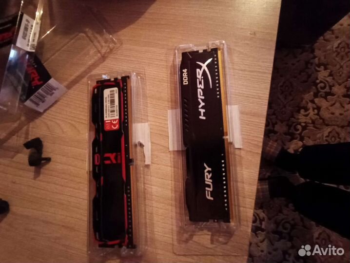 Оперативная память ddr4 hyperx fury 8gb