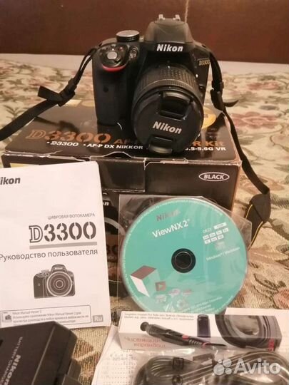 Зеркальный фотоаппарат nikonD3300